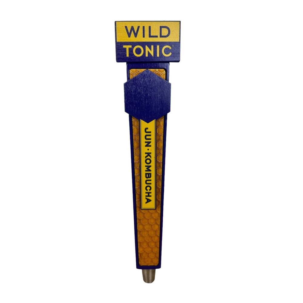 Rare Jun Kombucha Wild Tonic Beer Draft Tap Handle - BRAND NEW